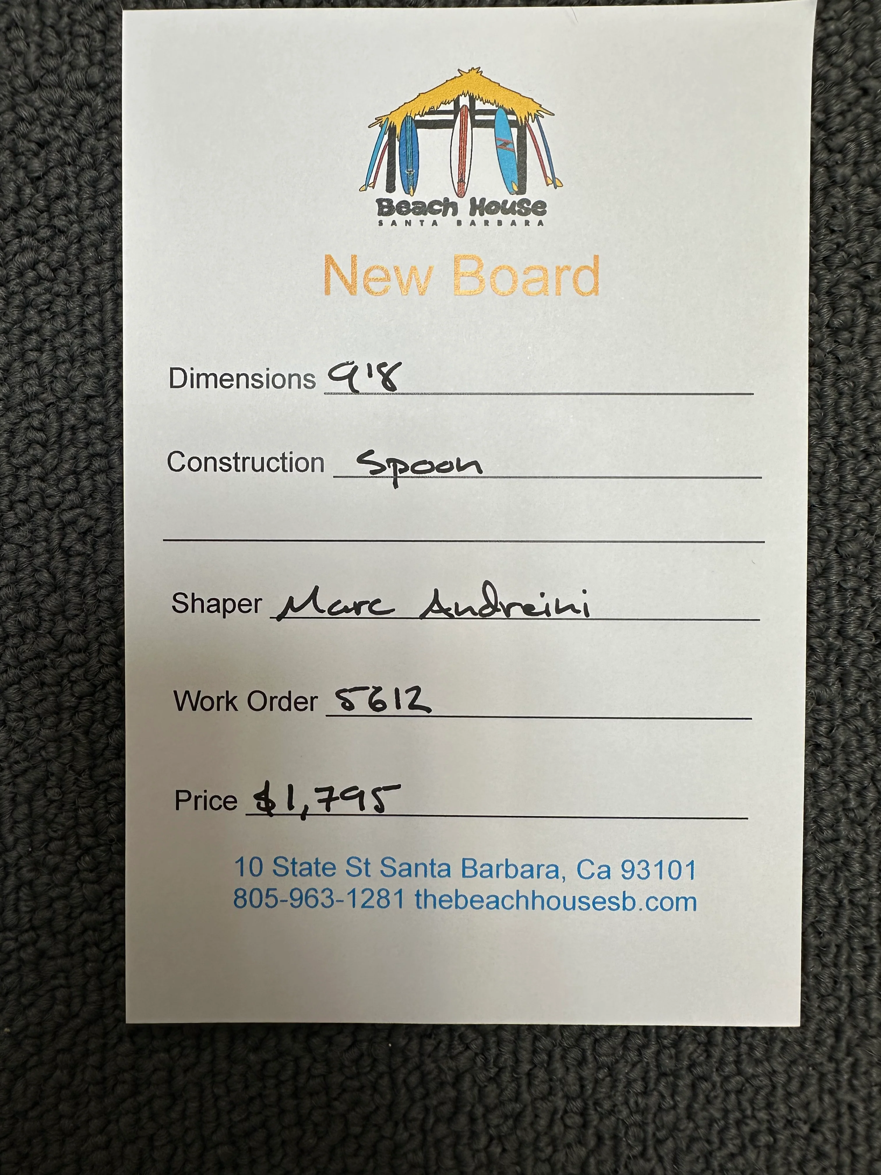 Andreini | 9'8" Spoon - Image 3