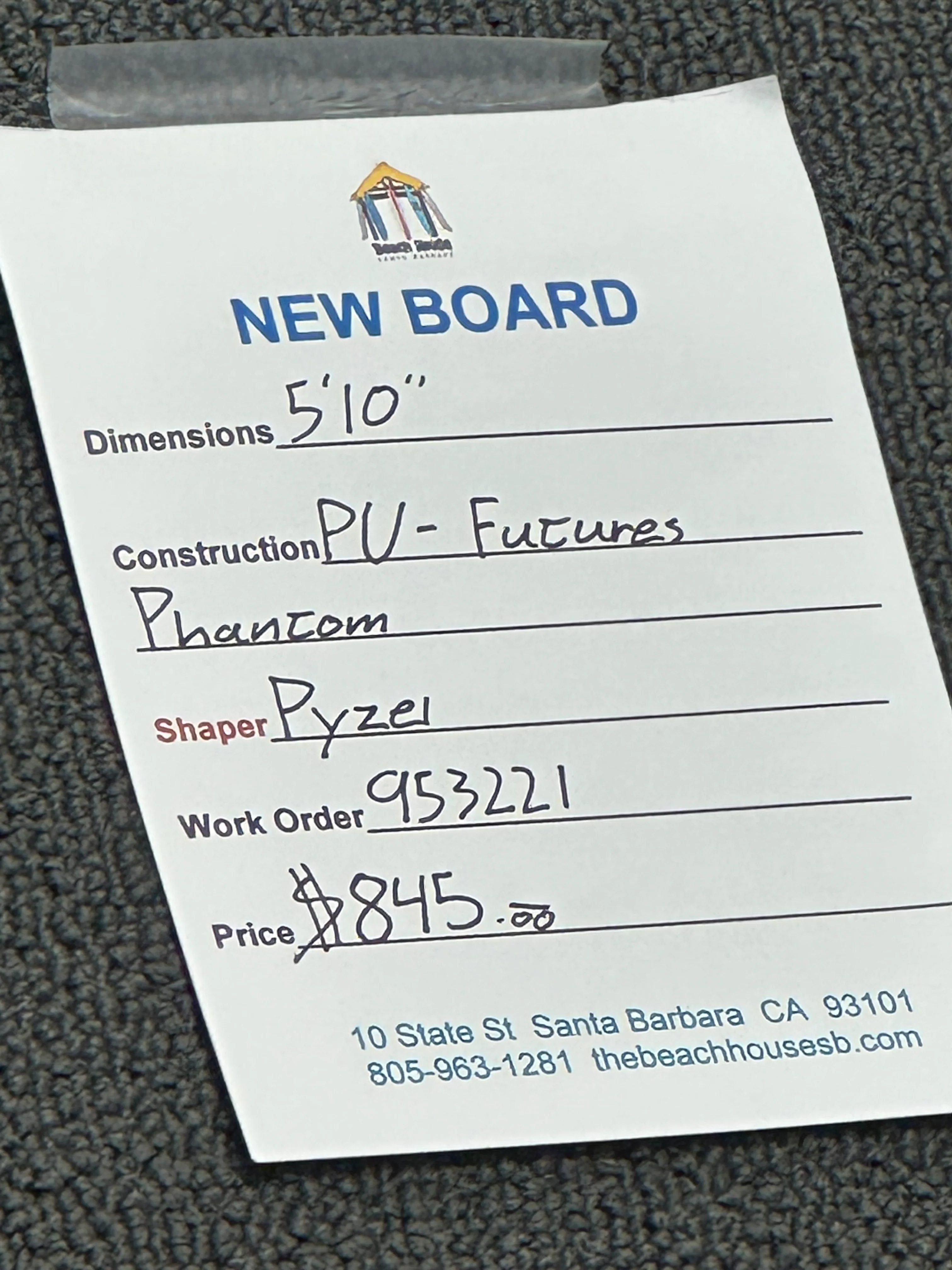 Pyzel | 5'10" Phantom - Image 3
