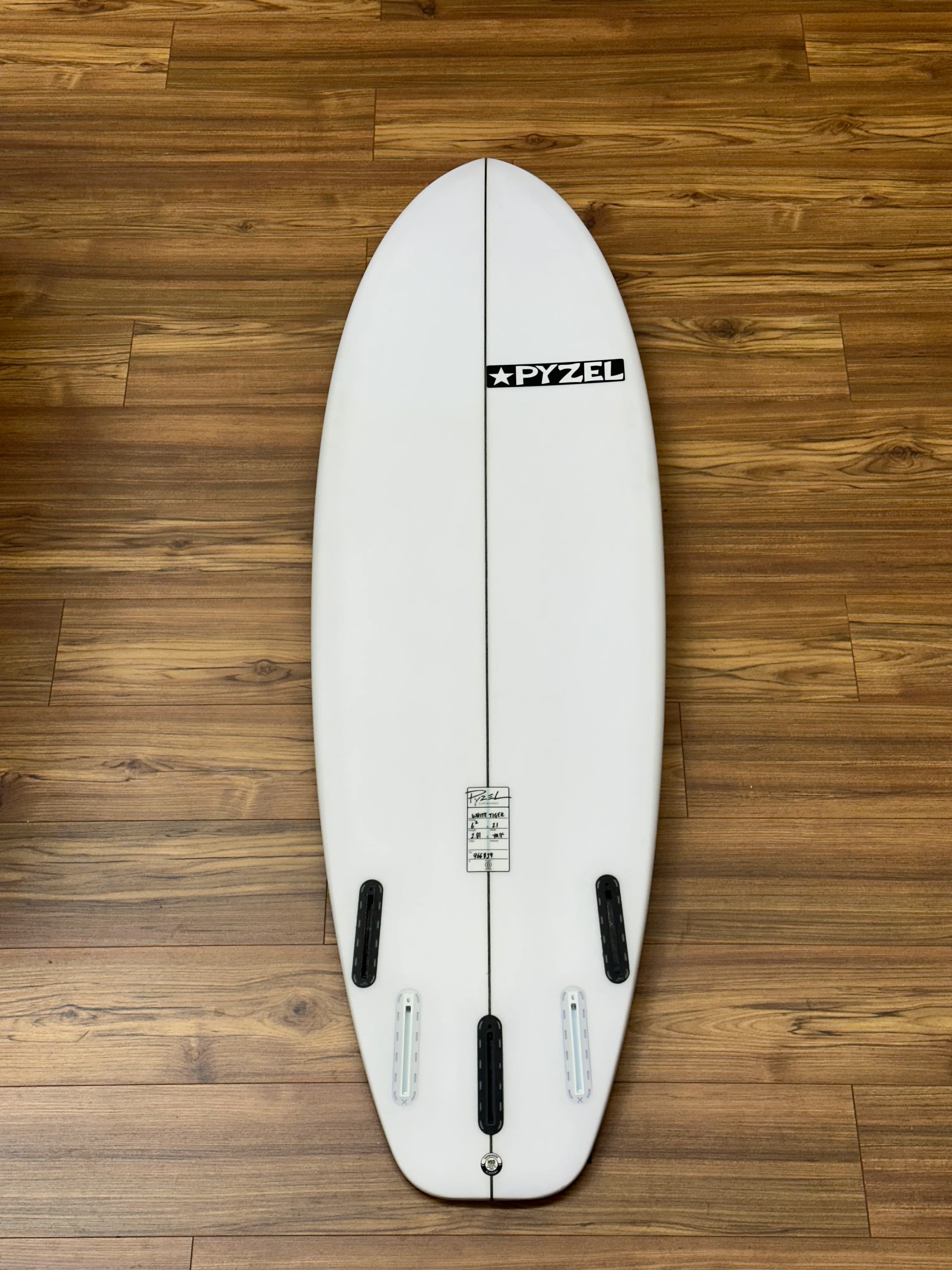 *SOLD* Pyzel | 6'2" White Tiger