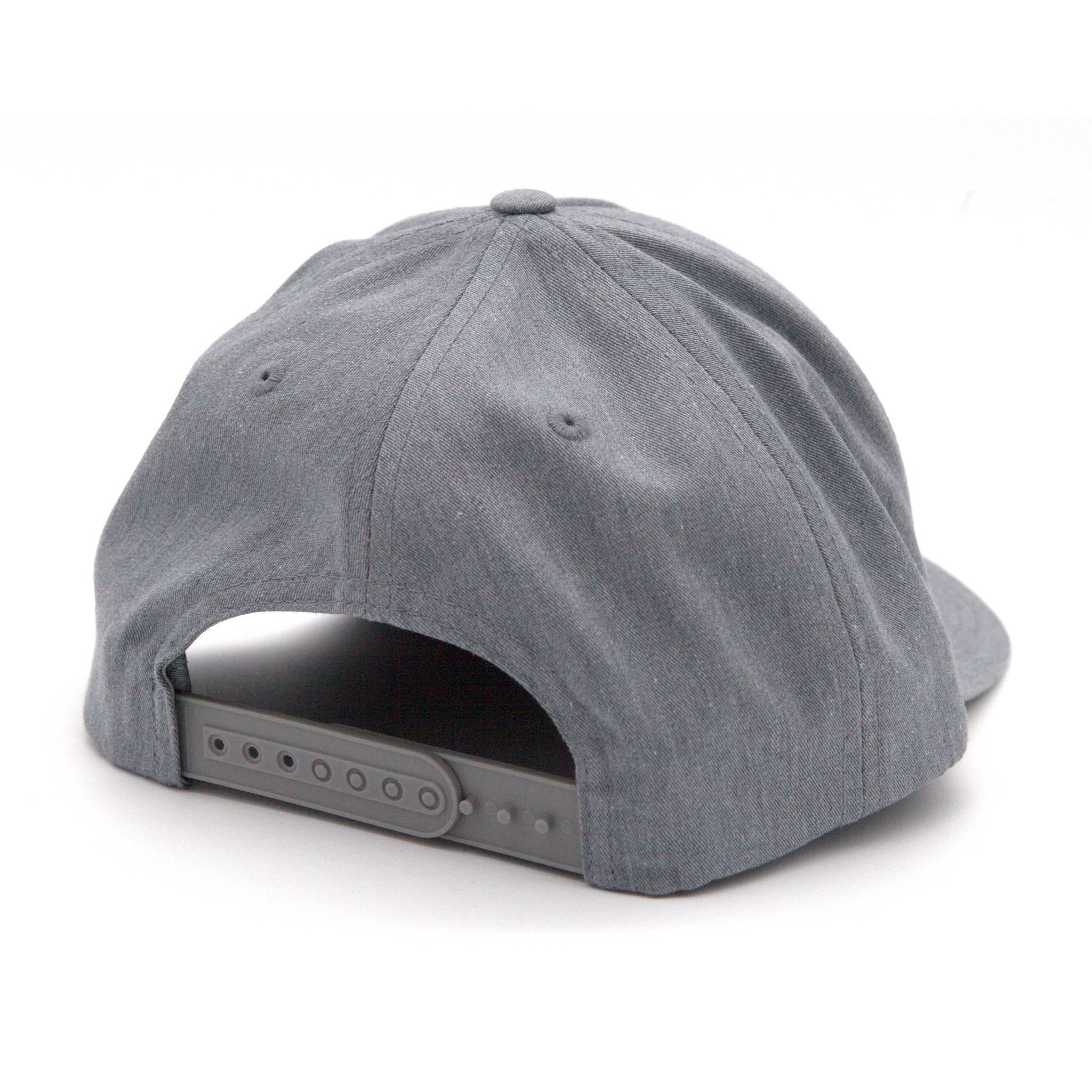 Santa Barbara Surf Shop Leather Patch Snapback Hat - Image 5