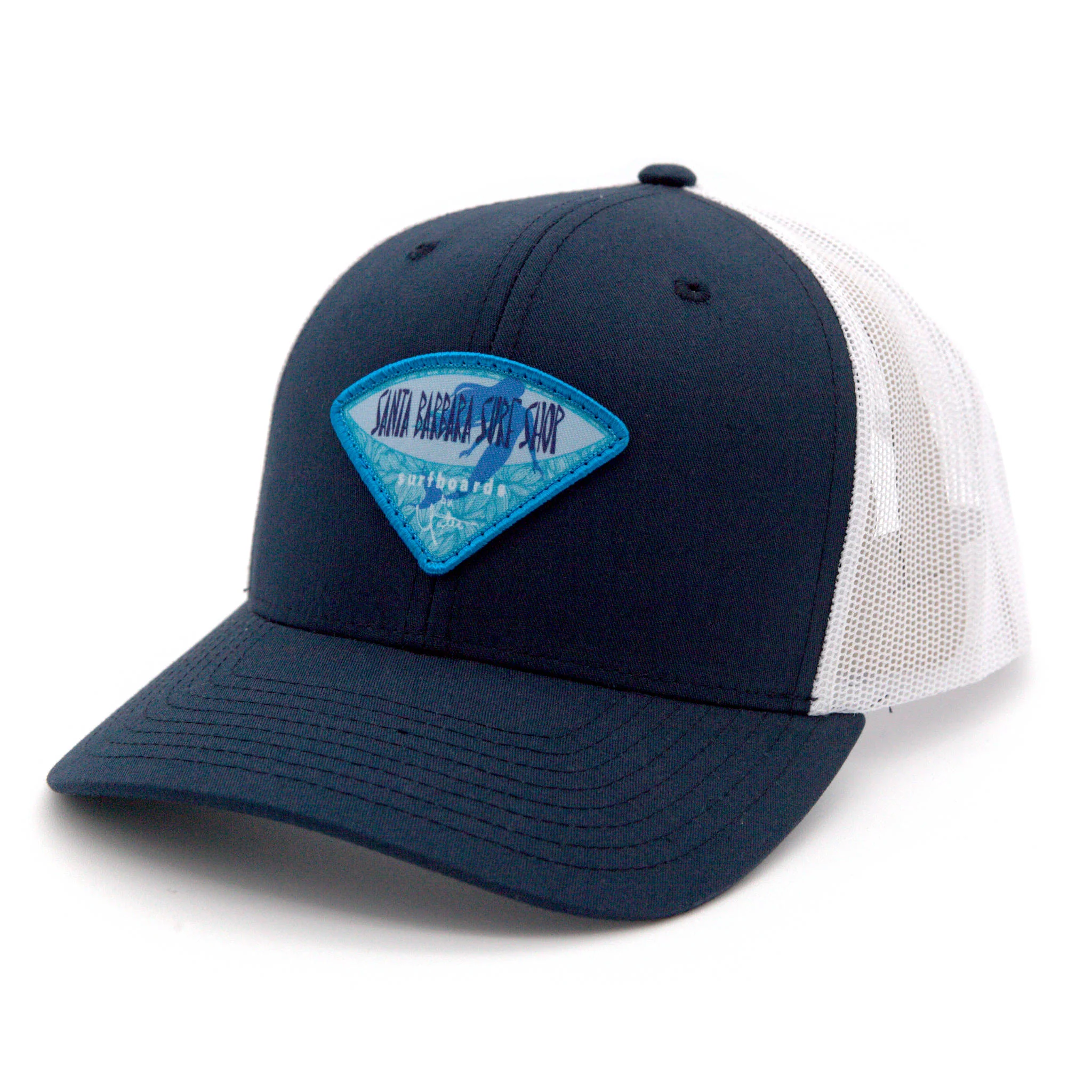 Santa Barbara Surf Shop Mermaid Trucker Hat - Image 3