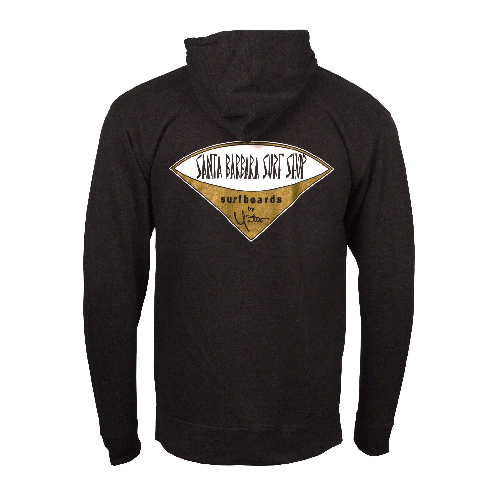 Santa Barbara Surf Shop Zip-Up Hoodie - Image 4