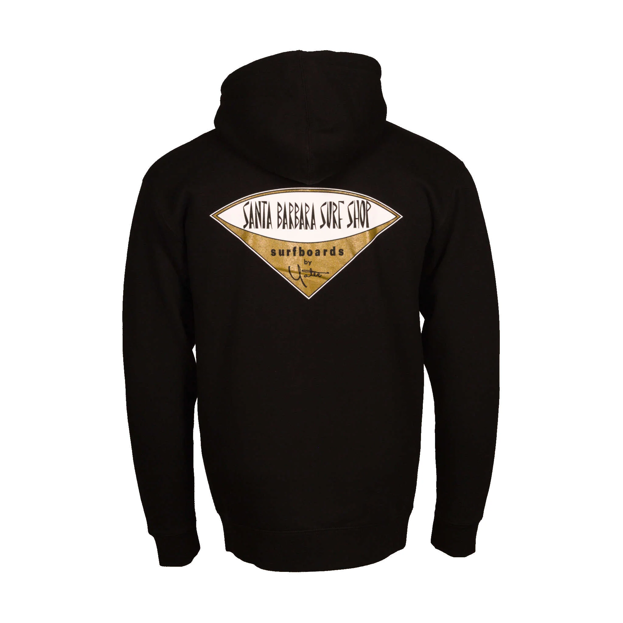 Santa Barbara Surf Shop Zip-Up Hoodie - Image 6