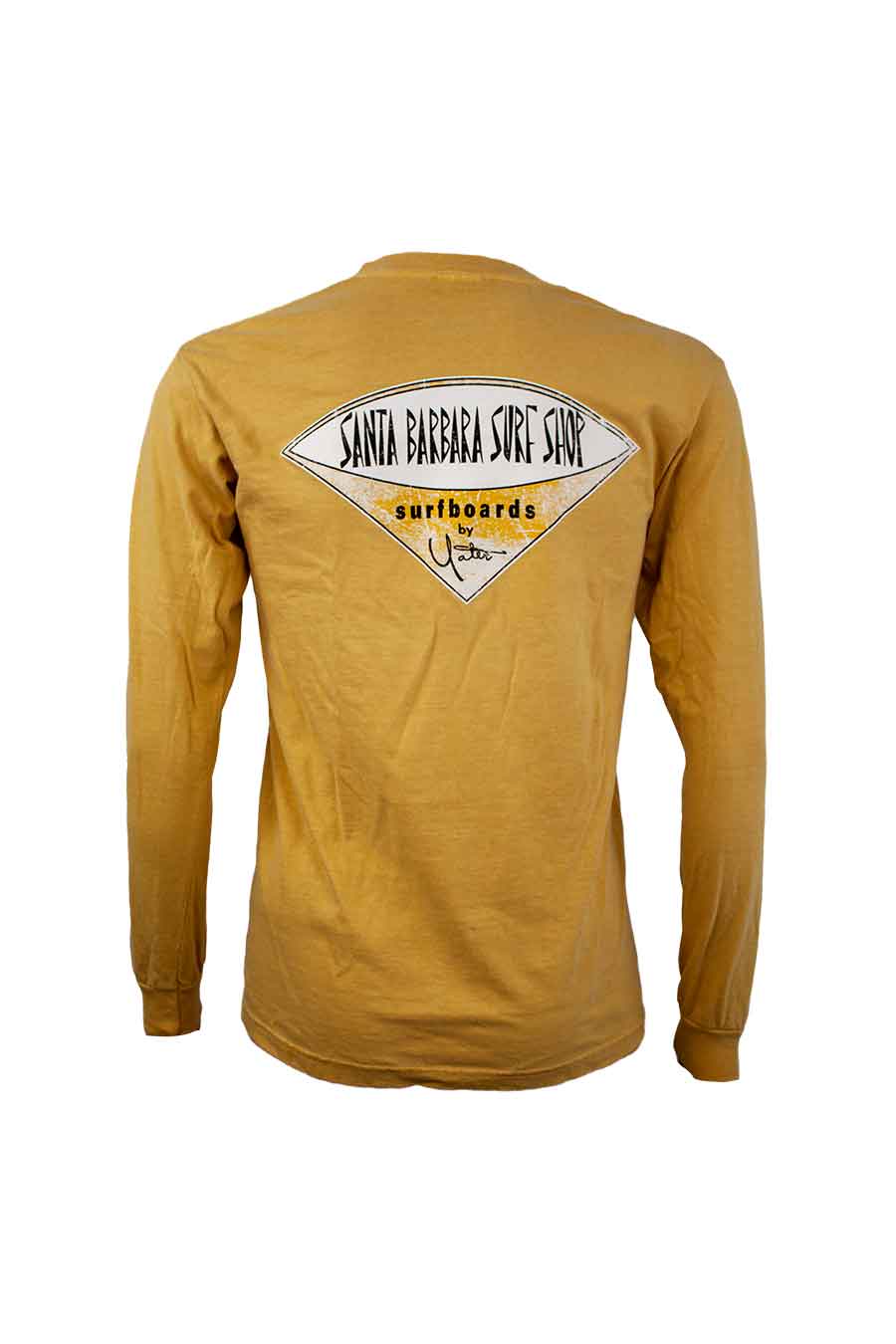 Santa Barbara Surf Shop Premium Distressed Long Sleeve T-Shirt - Image 4