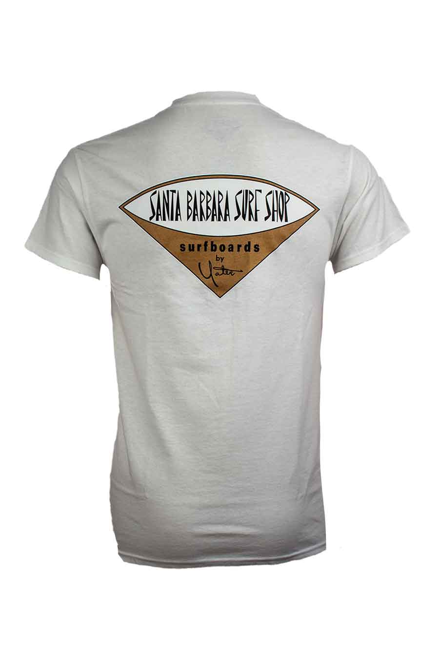Santa Barbara Surf Shop Short Sleeve T-Shirt - Image 4
