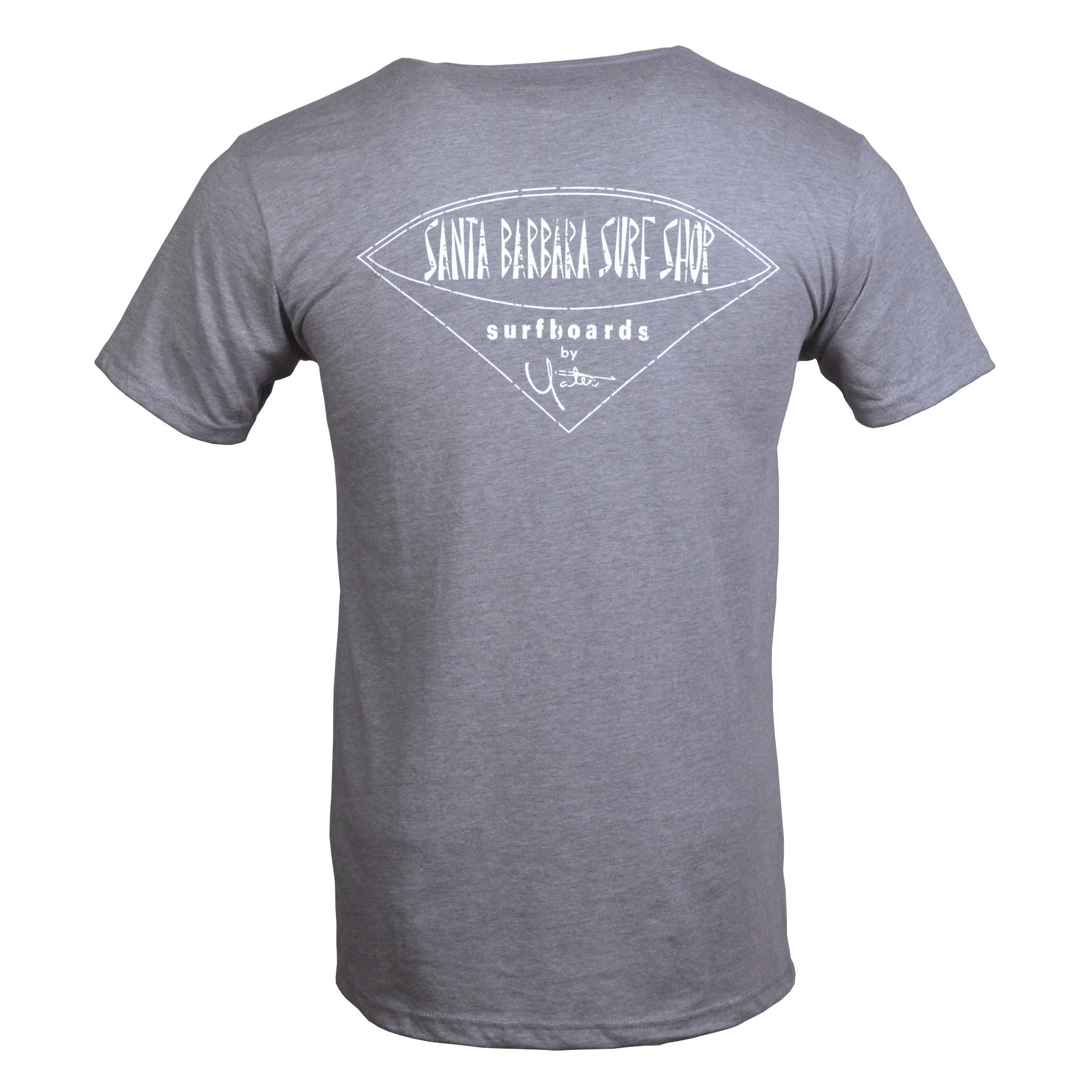 Santa Barbara Surf Shop Distressed Logo Short Sleeve T-Shirt - Image 8