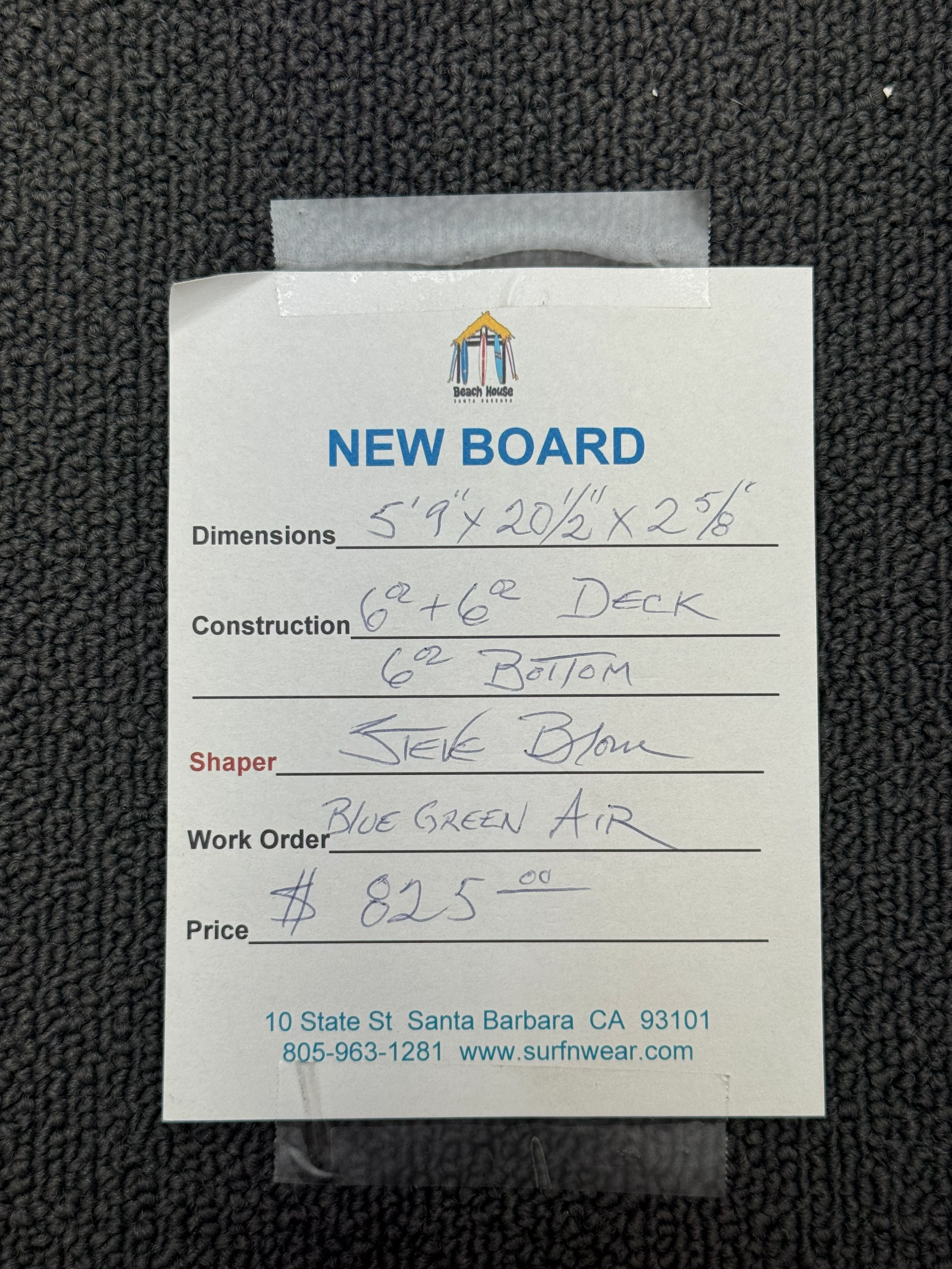*SOLD* Steve Brom | 5'9" Fish - Image 4