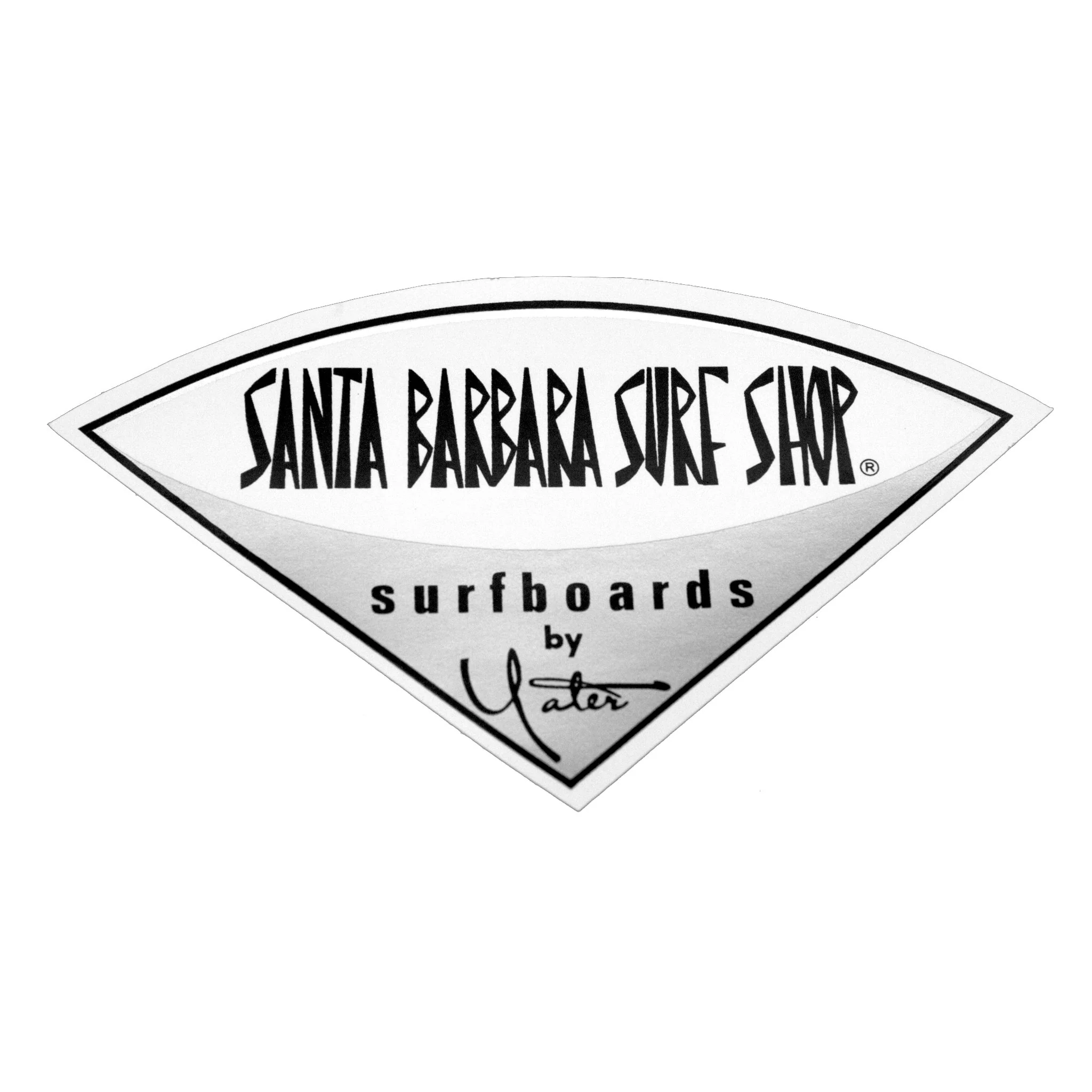 Santa Barbara Surf Shop Classic Vinyl Stickers - Image 5