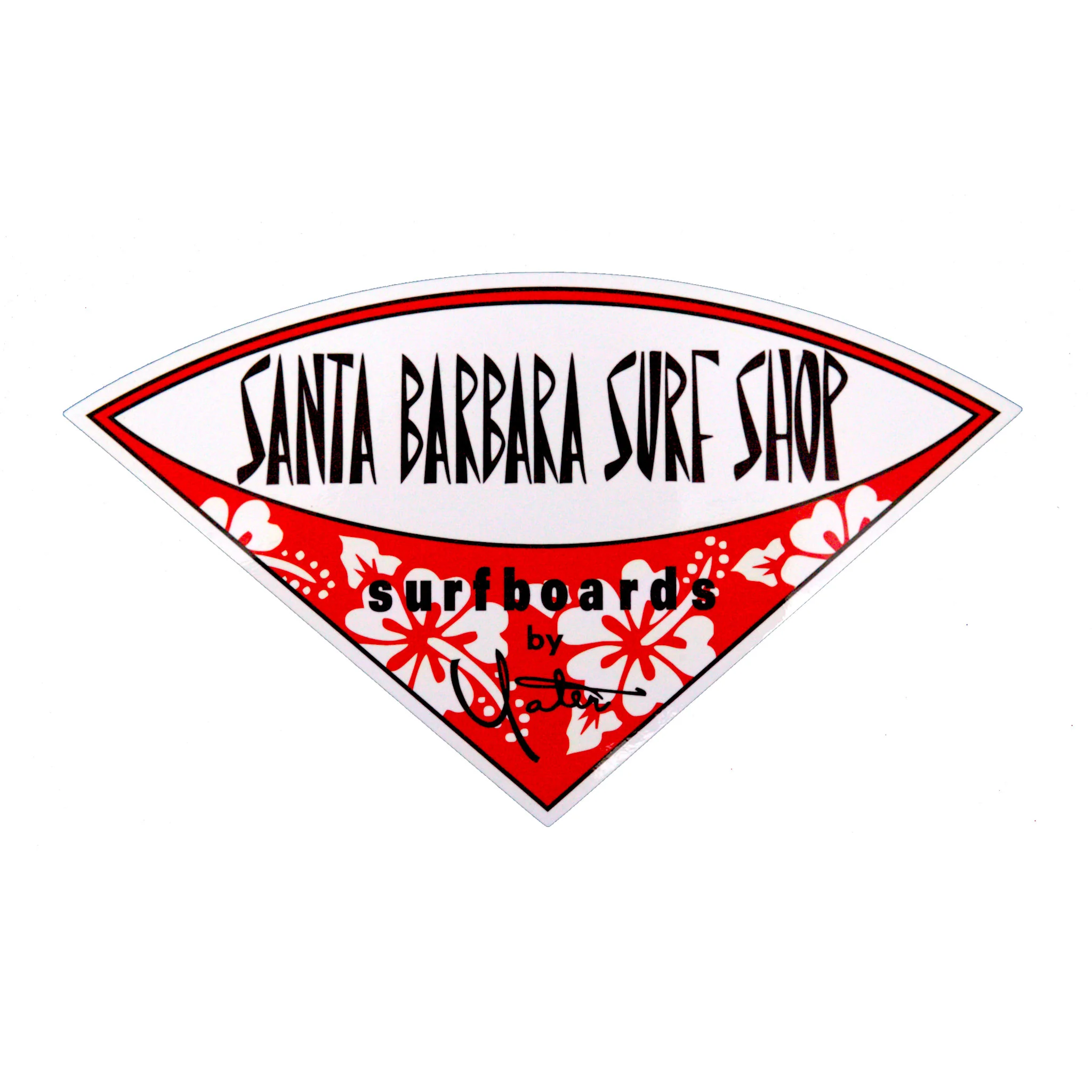 Santa Barbara Surf Shop Classic Vinyl Stickers - Image 8
