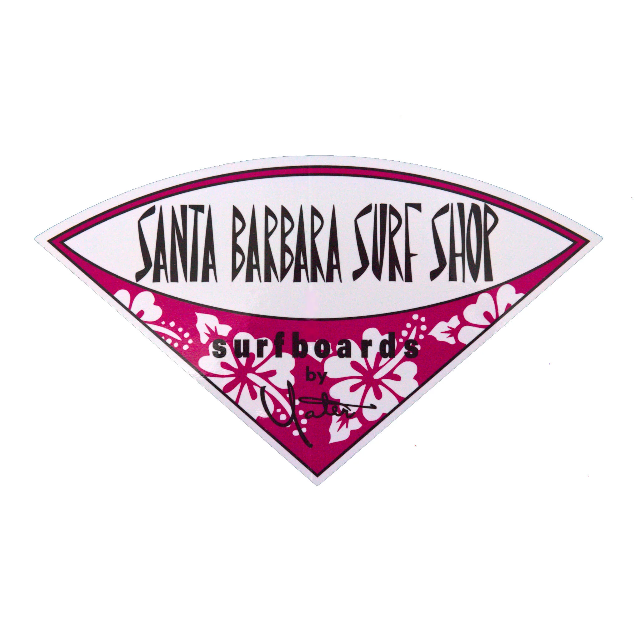 Santa Barbara Surf Shop Classic Vinyl Stickers - Image 9