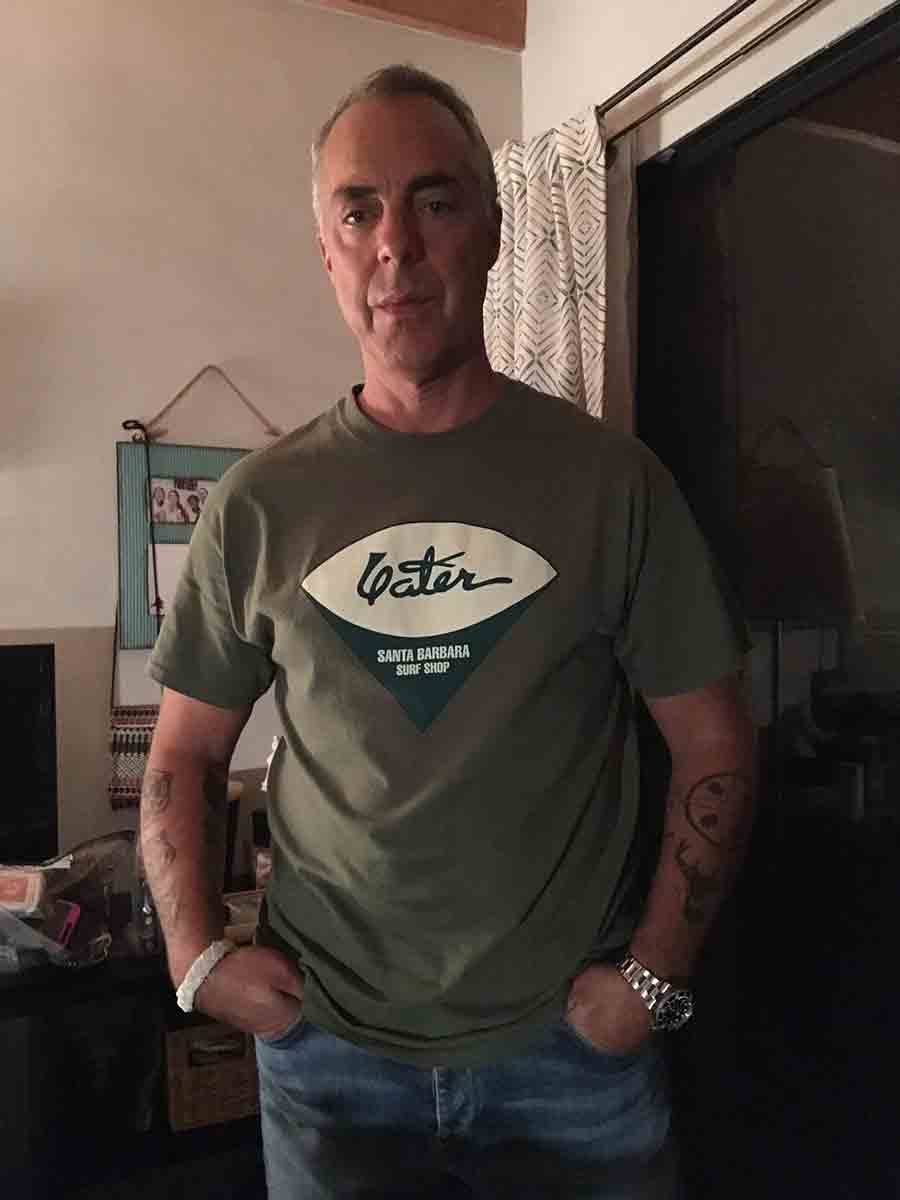 Yater Surfboards Bosch & Apocalypse Now Short Sleeve T Shirt - Coyote Brown - Image 3