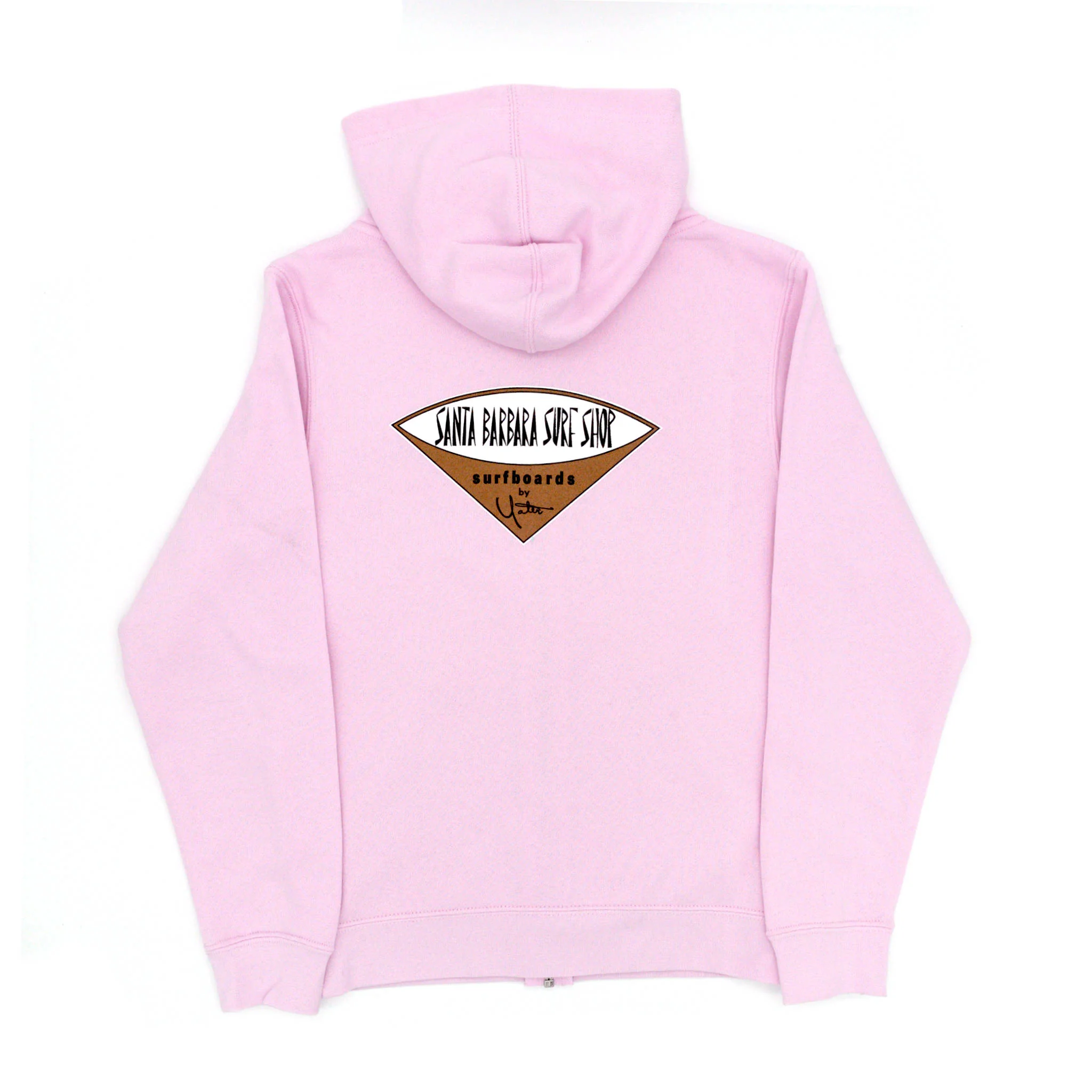 Youth Santa Barbara Surf Shop Zip-Up Hoodie - Image 6